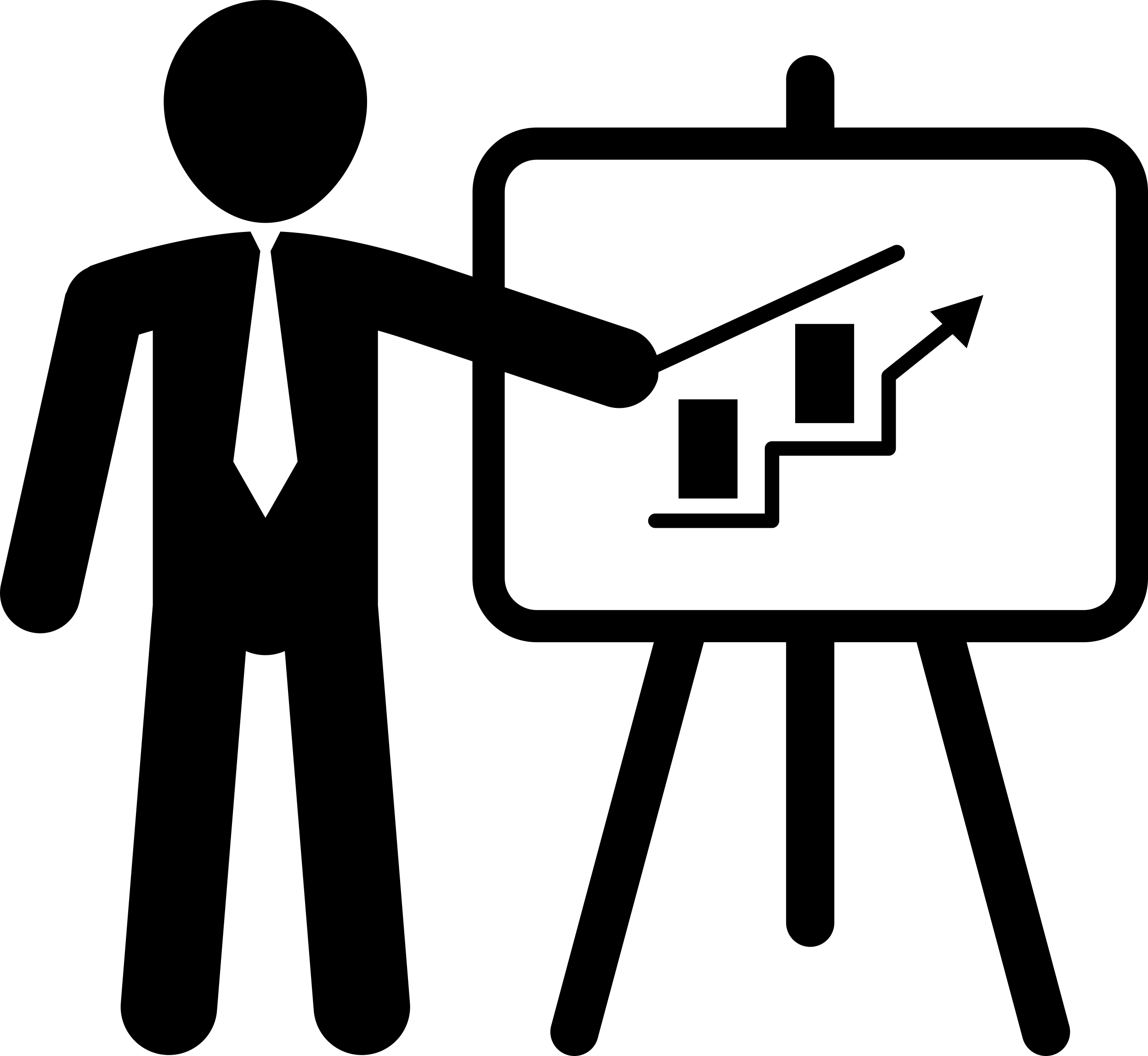 Businessman Discussing A Progress Report Outline Svg File Free Vectors